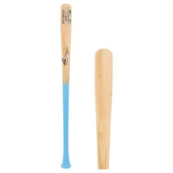 BamBooBat Bamboo/Maple Composite Wood BBCOR Baseball Bat: HCBN271 Blue, Natural