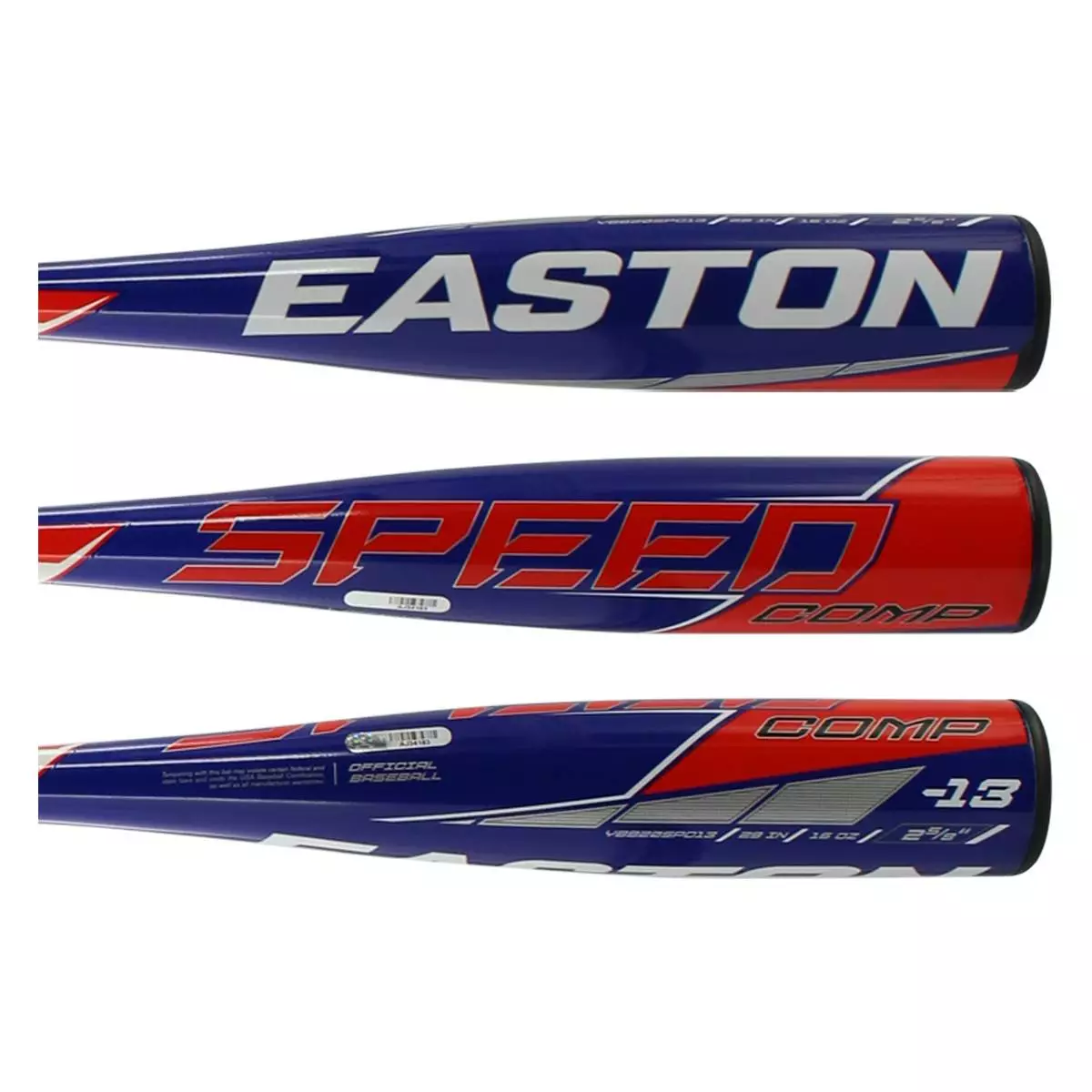 Easton Speed Comp -13 USA Baseball Bat: YBB20SPC13 Blue, Red, White 4 Easton Speed Comp -13 USA Baseball Bat: YBB20SPC13 Blue, Red, White - Image 2