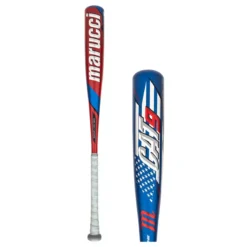 Marucci CAT9 Pastime -5 USSSA Baseball Bat: MSBC95A Blue, Red, White