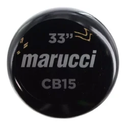 Marucci Carlos Beltran Maple Wood Baseball Bat: MVE2CB15-BK/CH Brown, Black