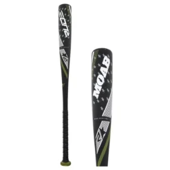 Rude American USA Rude American MOAB Power BBCOR Baseball Bat: BBMOAB3P19 Black, Green, White