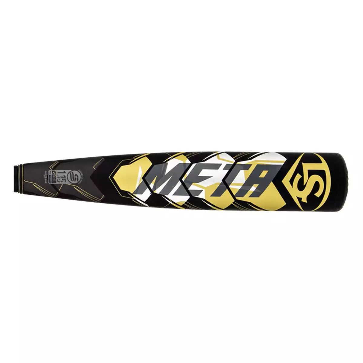 Louisville Slugger Meta -10 USSSA Baseball Bat: WBL2467010 Black, Gold 5 Louisville Slugger Meta -10 USSSA Baseball Bat: WBL2467010 Black, Gold - Image 3
