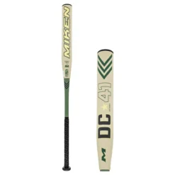 Miken DC-41 12.25" SuperMax USSSA 240 Slow Pitch Softball Bat: MDCX21U Black, Gold, Green