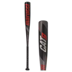 Marucci CAT9 -8 USSSA Baseball Bat: MSBC98 Black, Grey, Red