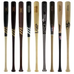 JustBats Pick Your Pack - Youth Wood 2-Pack - Gold Brown, Black, Natural, Maroon, Grey, Silver, White, Gold -Best Bat Pick Sales 9a28 08 21 34151 9 pack 10 l