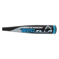 2022 Anderson Techzilla -8 USSSA Baseball Bat: YB22ZILLA8 Black, Blue -Best Bat Pick Sales 9a60 08 21 2022 anderson techzilla 8 usssa baseball bat yb22zilla8 35065 3 l
