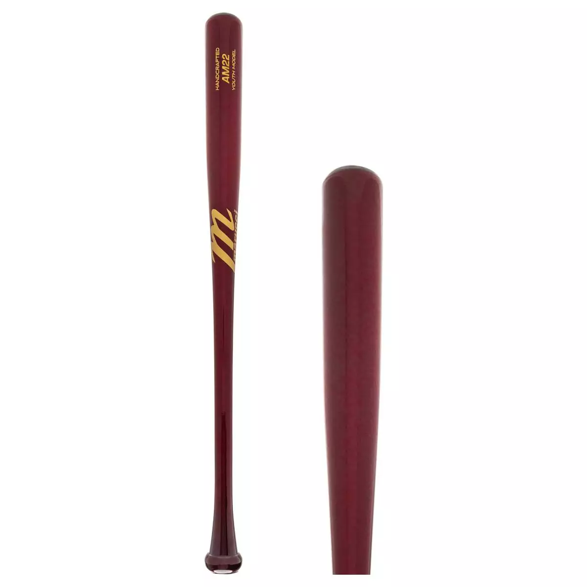 Marucci Andrew McCutchen Maple Wood Youth Baseball Bat: MYVE2AM22-CH Maroon 3 Marucci Andrew McCutchen Maple Wood Youth Baseball Bat: MYVE2AM22-CH Maroon