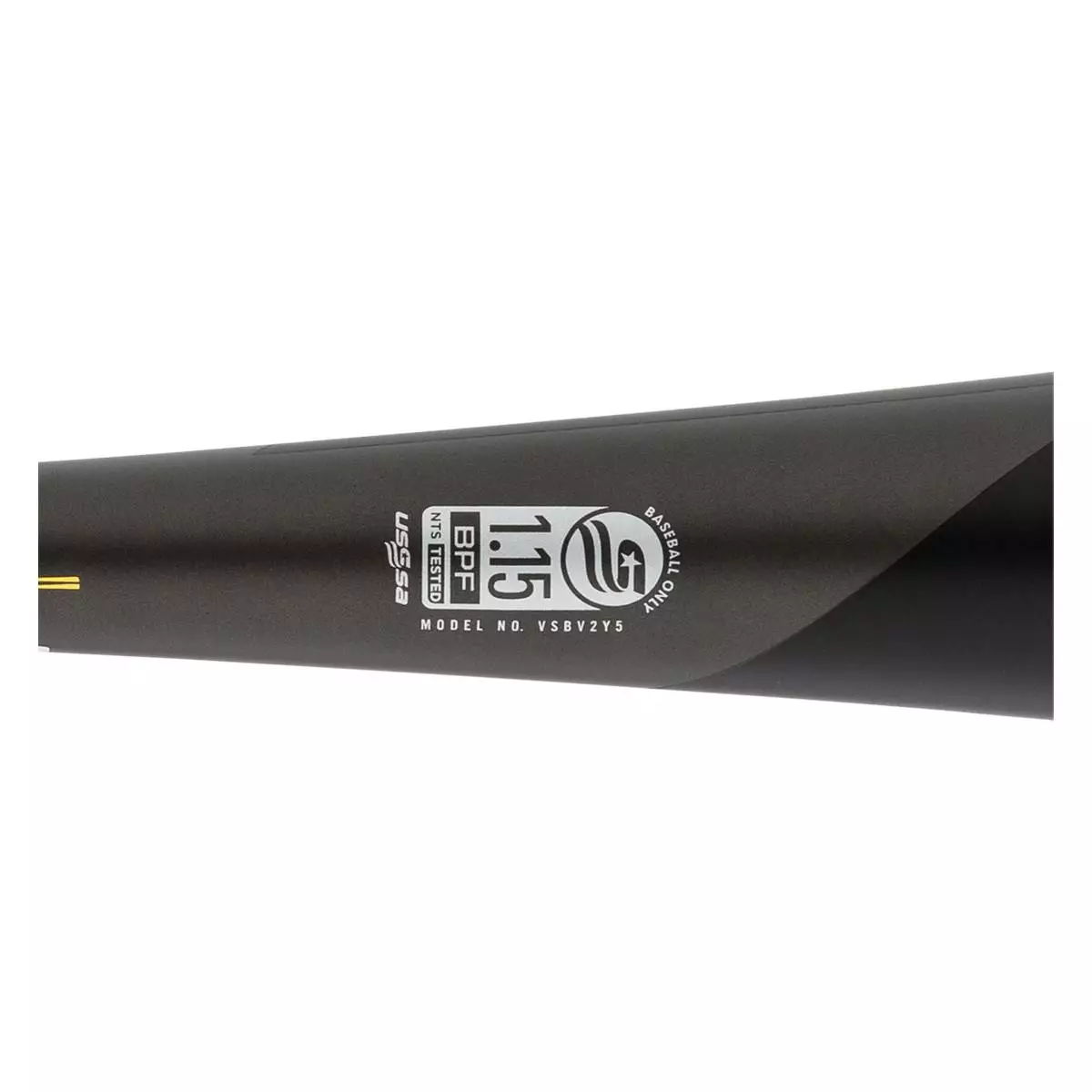 Victus Vandal Gold -5 USSSA Baseball Bat: VSBV2Y5 Black, Gold 6 Victus Vandal Gold -5 USSSA Baseball Bat: VSBV2Y5 Black, Gold - Image 4