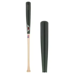M^Powered H2TC™ Pro Maple Wood Baseball Bat: H2TC110 Natural, Green