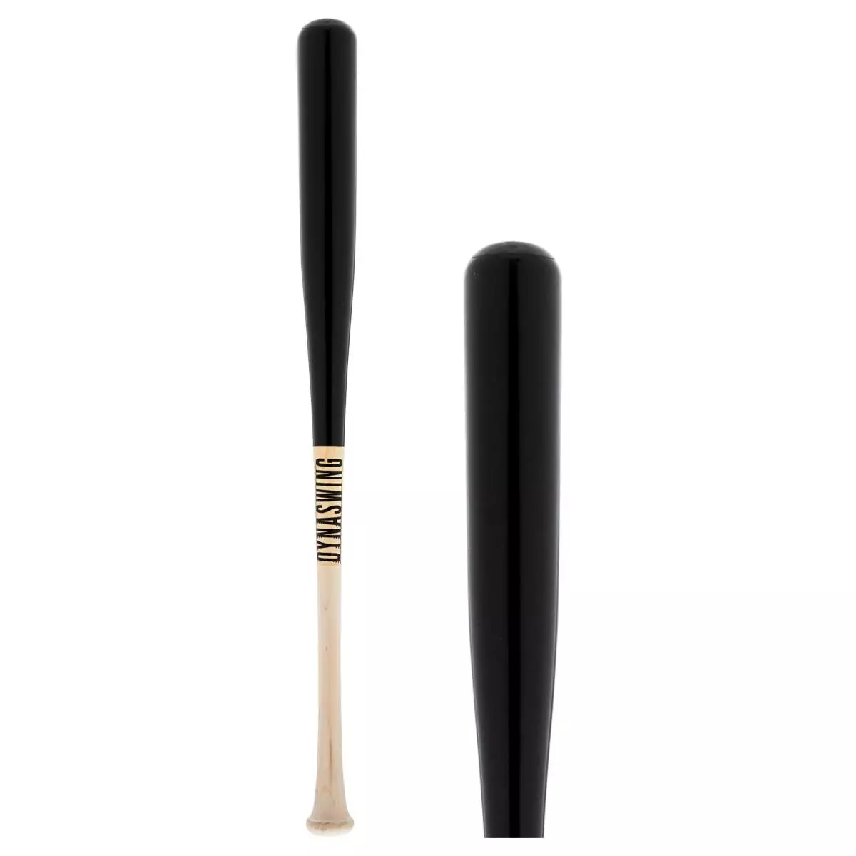 Dynaswing LLC Dynaswing Maple Wood Training Baseball Bat: DMTB Black, Natural 3 Dynaswing LLC Dynaswing Maple Wood Training Baseball Bat: DMTB Black, Natural