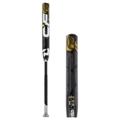 2022 DeMarini CF -10 Fastpitch Softball Bat: WTDXCFP22 Black, Gold, Grey