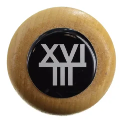 Xylo Bats Xylo Youth Series -10 Maple Wood Baseball Bat: X111 Natural/Black Black, Natural