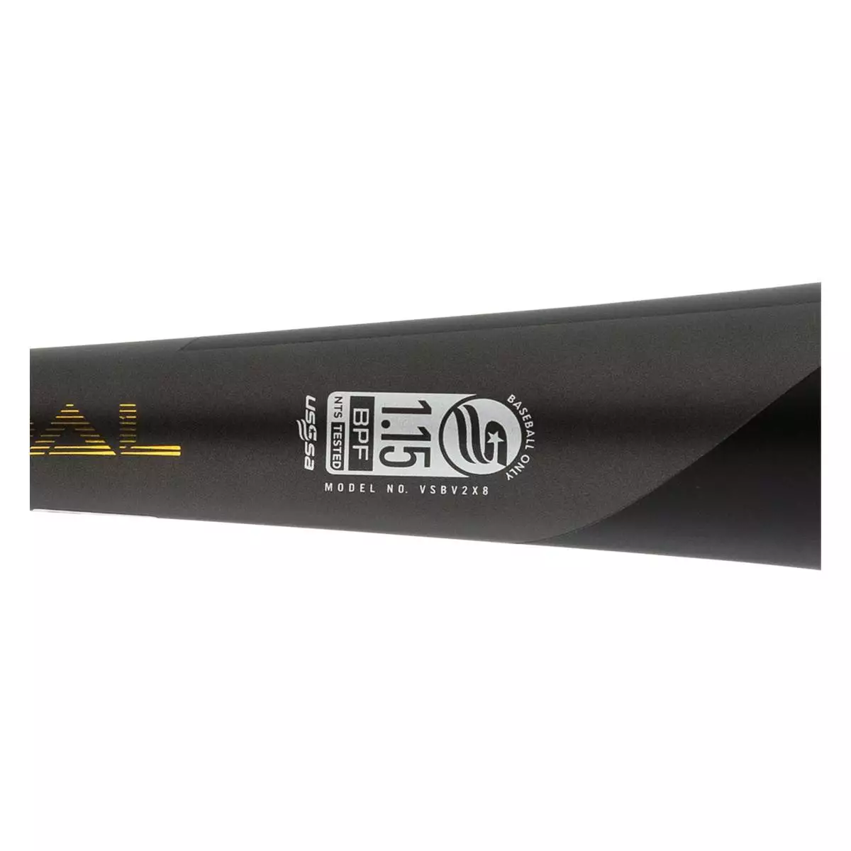 Victus Vandal Gold -8 USSSA Baseball Bat: VSBV2X8 Black, Gold 6 Victus Vandal Gold -8 USSSA Baseball Bat: VSBV2X8 Black, Gold - Image 4