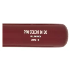 B45 Pro Select B13C Birch Wood Baseball Bat: B13CPS Red -Best Bat Pick Sales b8bd 12 21 b45 pro select b13c birch wood baseball bat b13cps 34236 11 l