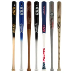 JustBats Pick Your Pack - Youth Wood 2-Pack - Silver Grey, Black, White, Brown, Red, Blue, Natural -Best Bat Pick Sales bc3a 08 21 34035 7 pack 3 l