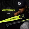 Axe Origin BBCOR Baseball Bat: L132G Black, Yellow