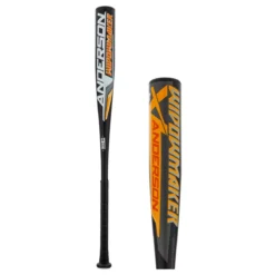 2022 Anderson Widowmaker BBCOR Baseball Bat: ABWM22 Black, Orange, White