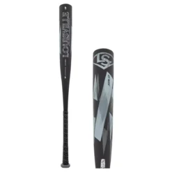 2022 Louisville Slugger Solo -5 USSSA Baseball Bat: WTLSLS6B0522 Black, Grey, Silver
