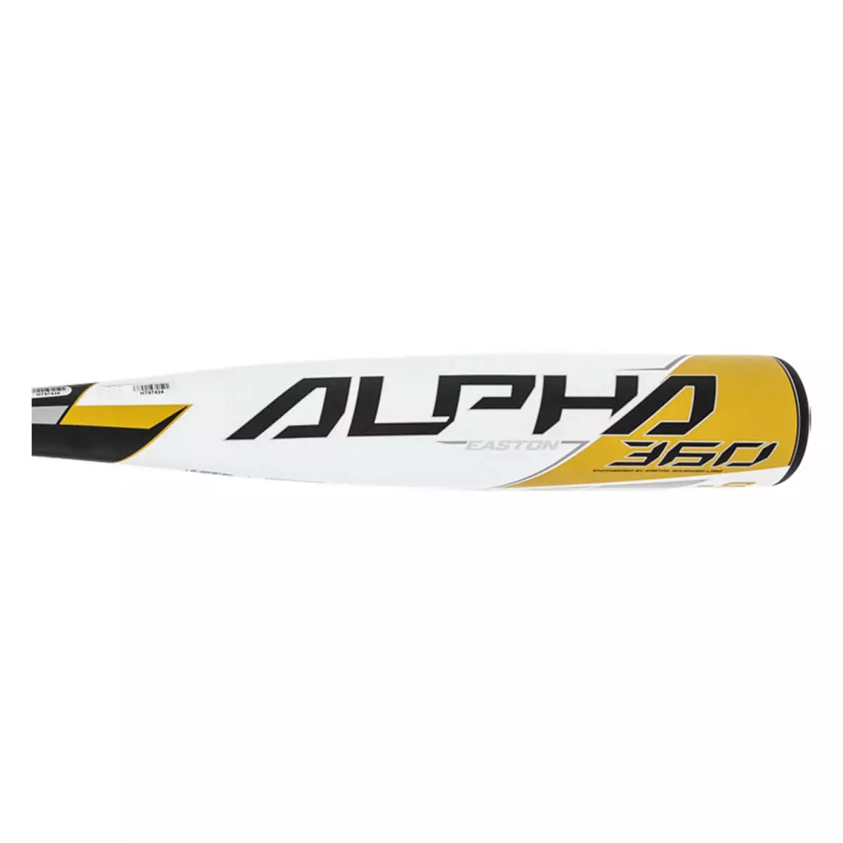 Easton Alpha 360 -8 USSSA Baseball Bat: SL20AL8 White, Yellow 5 Easton Alpha 360 -8 USSSA Baseball Bat: SL20AL8 White, Yellow - Image 3