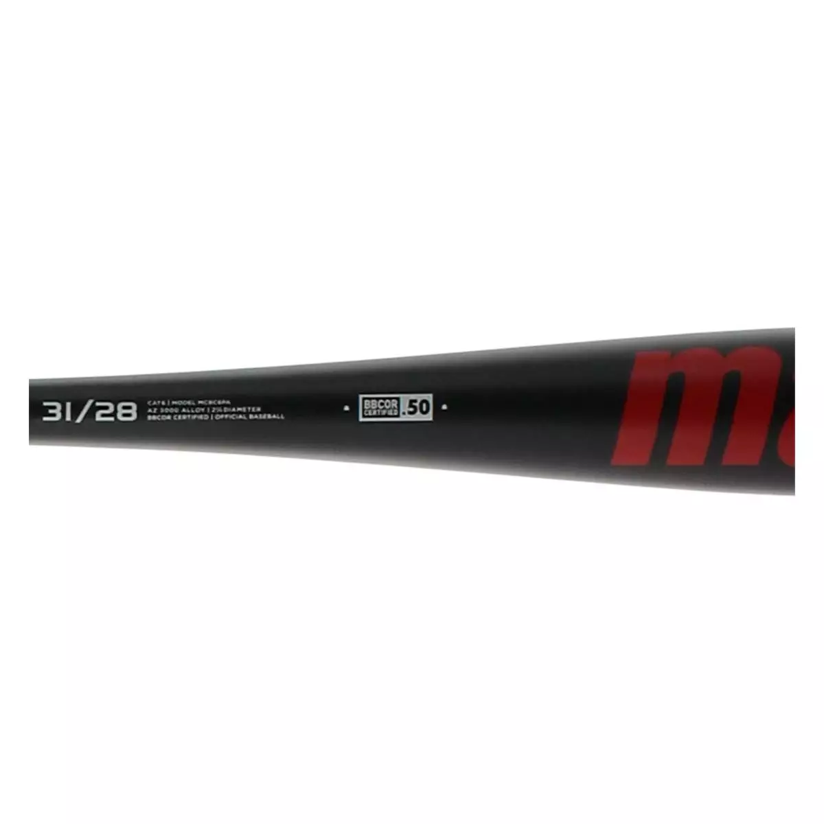 Marucci CAT6 Black BBCOR Baseball Bat: MCBC6CB Black, Red 6 Marucci CAT6 Black BBCOR Baseball Bat: MCBC6CB Black, Red - Image 4