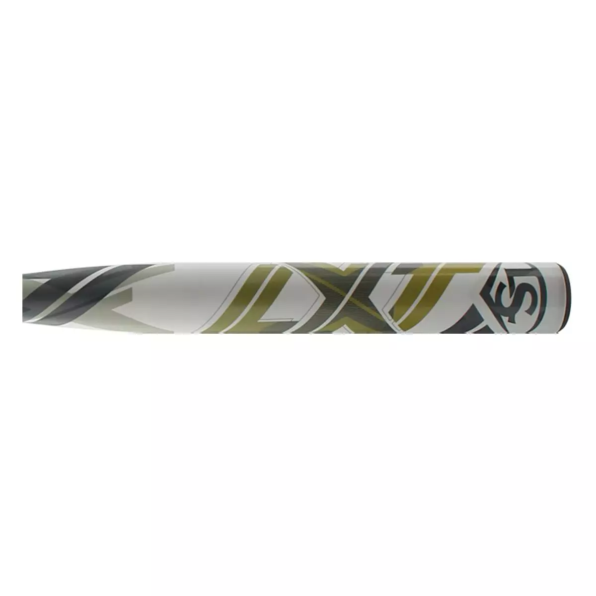 Louisville Slugger LXT -8 Fastpitch Softball Bat: WBL2454010 Gold, Grey, White 5 Louisville Slugger LXT -8 Fastpitch Softball Bat: WBL2454010 Gold, Grey, White - Image 3