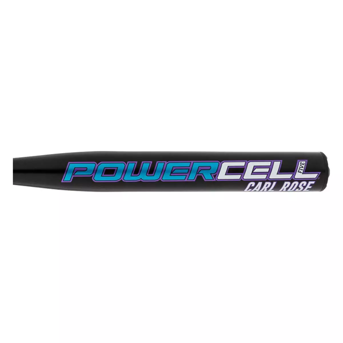 Worth Powercell Carl Rose 13.5" XL USSSA Slow Pitch Softball Bat: WCARLU Black, Blue, White 5 Worth Powercell Carl Rose 13.5" XL USSSA Slow Pitch Softball Bat: WCARLU Black, Blue, White - Image 3