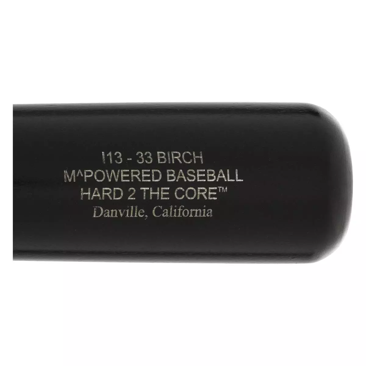M^Powered H2TC™ Pro Birch Wood Baseball Bat: H2TCI13B Black, Grey 7 M^Powered H2TC™ Pro Birch Wood Baseball Bat: H2TCI13B Black, Grey - Image 5