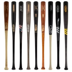 JustBats Pick Your Pack - Adult Wood 3-Pack - Platinum Black, White, Blue, Natural, Maroon, Red, Brown, Gold, Grey, Navy -Best Bat Pick Sales d046 10 21 34994 9 pack 9 l