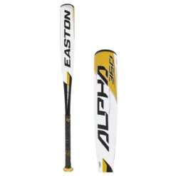 Easton Alpha 360 -8 USSSA Baseball Bat: SL20AL8 White, Yellow