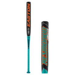 2022 Easton Resmondo Fire Flex 12.5" Mother Load USSSA 240 Slow Pitch Softball Bat: SP22RESX Black, Orange, Teal