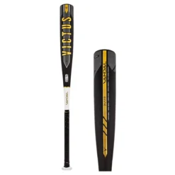 Victus Vandal -8 USSSA Baseball Bat: VSBVX8 Black, Gold, White