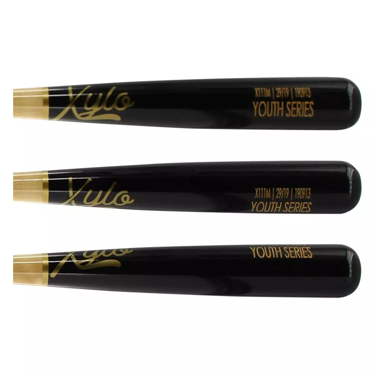 Xylo Bats Xylo Youth Series -10 Maple Wood Baseball Bat: X111 Natural/Black Black, Natural 4 Xylo Bats Xylo Youth Series -10 Maple Wood Baseball Bat: X111 Natural/Black Black, Natural - Image 2