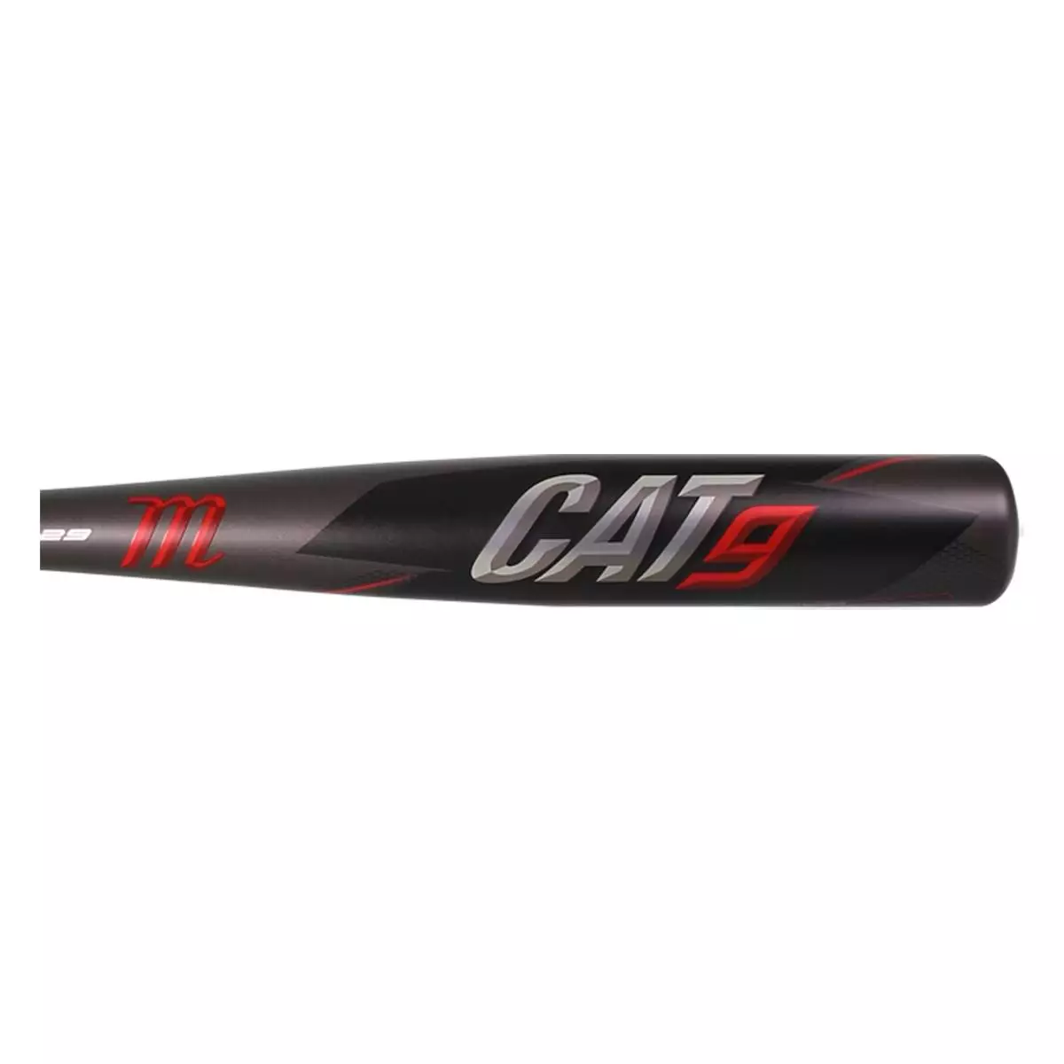 Marucci CAT9 BBCOR Baseball Bat: MCBC9 Black, Grey, Red 5 Marucci CAT9 BBCOR Baseball Bat: MCBC9 Black, Grey, Red - Image 3