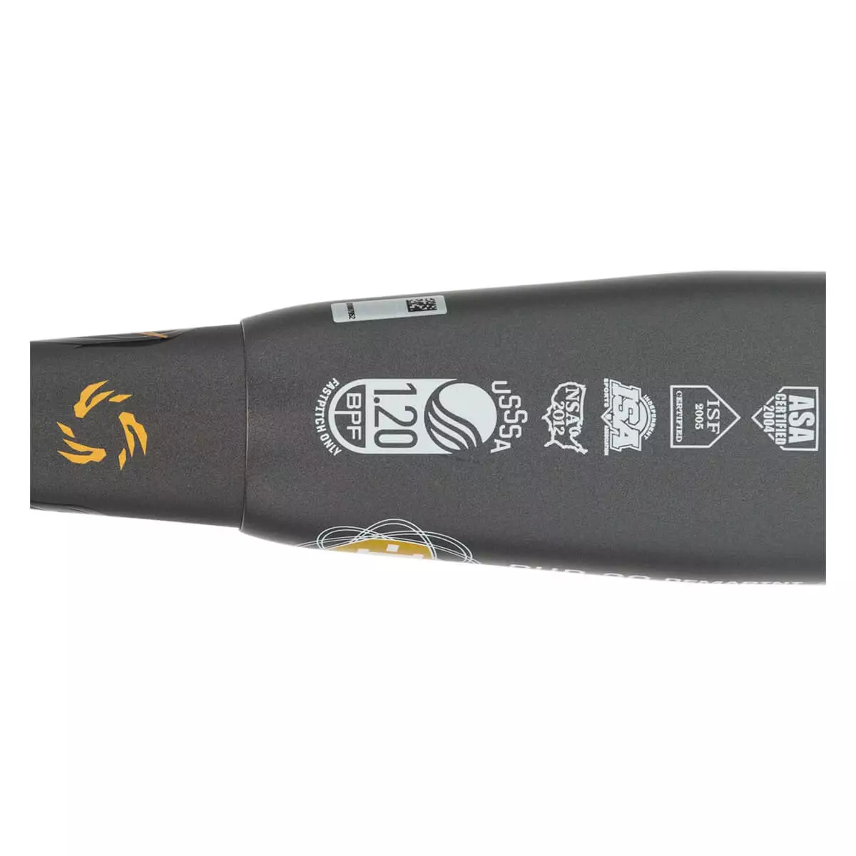 DeMarini FNX -10 Fastpitch Softball Bat: WTDXPHP20 Black, White 6 DeMarini FNX -10 Fastpitch Softball Bat: WTDXPHP20 Black, White - Image 4