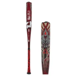 2022 DeMarini Voodoo One BBCOR Baseball Bat: WTDXVOC22 Gold, Red, White