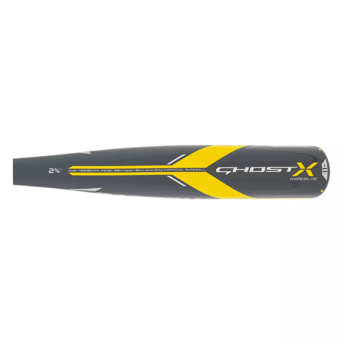 Easton Ghost X Hyperlite -11 USA Baseball Bat: YBB18GXHL Black, Yellow 5 Easton Ghost X Hyperlite -11 USA Baseball Bat: YBB18GXHL Black, Yellow - Image 3