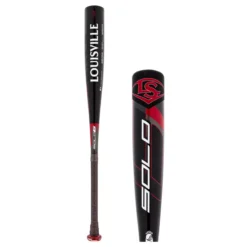 Louisville Slugger Solo -10 USSSA Baseball Bat: WTLSLS6X1020 Black, Red