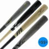 JustBats Pick Your Pack - Adult Wood 2-Pack - Diamond Black, Grey, Natural, Brown, Blue
