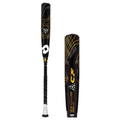 DeMarini CF BBCOR Baseball Bat: WTDXCBC20 Black, Gold