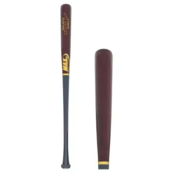 Max Bat Center Cut Rock Maple Wood Baseball Bat: JBMB1WG Grey, Maroon