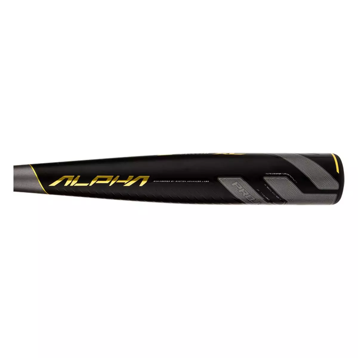 Easton Project 3 Alpha XL BBCOR Baseball Bat: BB19ALX Black, Gold, Grey 6 Easton Project 3 Alpha XL BBCOR Baseball Bat: BB19ALX Black, Gold, Grey - Image 4