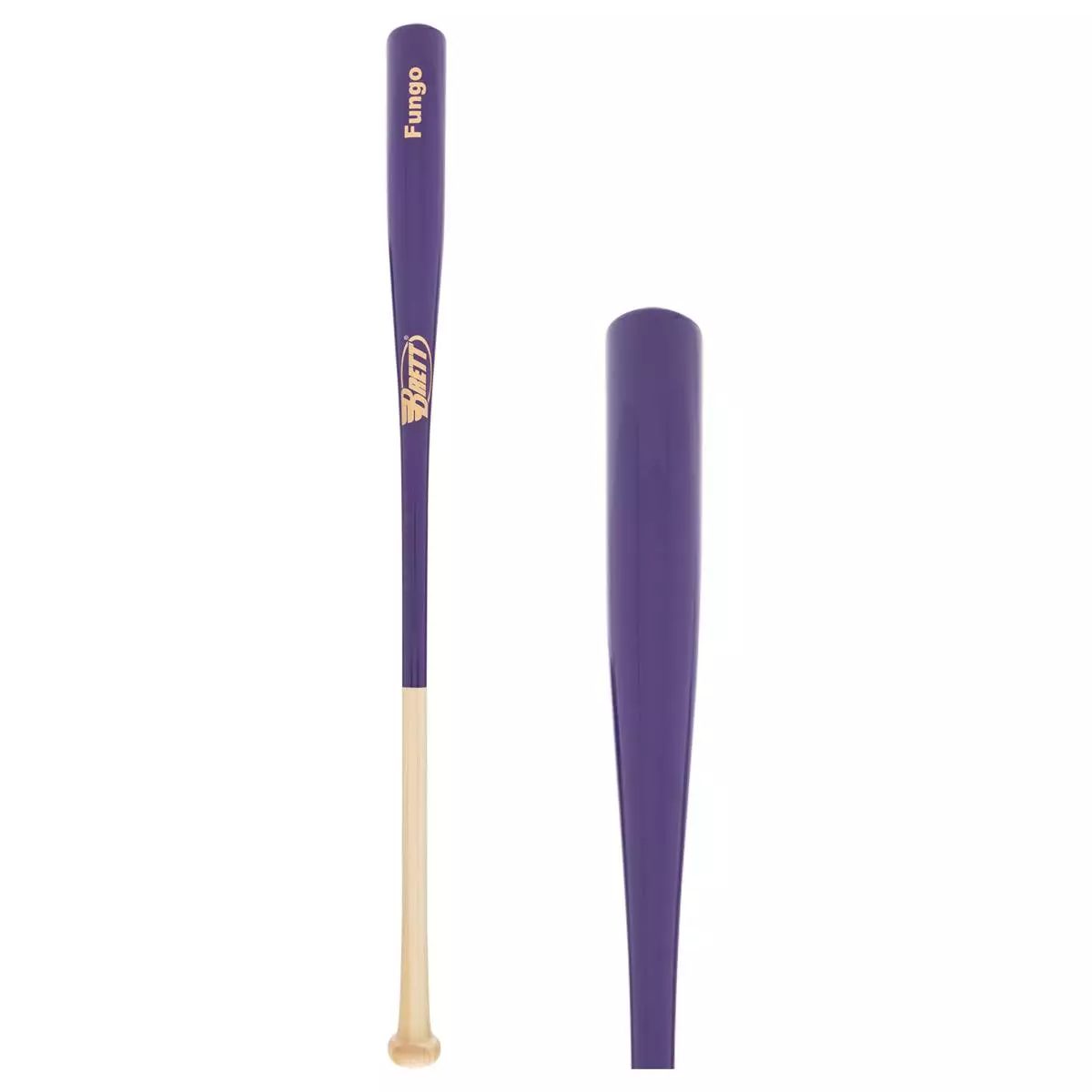 Brett Bros. Maple 36" Fungo Wood Baseball Bat: BBOFUNGO Black, Brown, Green, Blue, Orange, Red, Navy, Purple 59 Brett Bros. Maple 36" Fungo Wood Baseball Bat: BBOFUNGO Black, Brown, Green, Blue, Orange, Red, Navy, Purple - Image 57